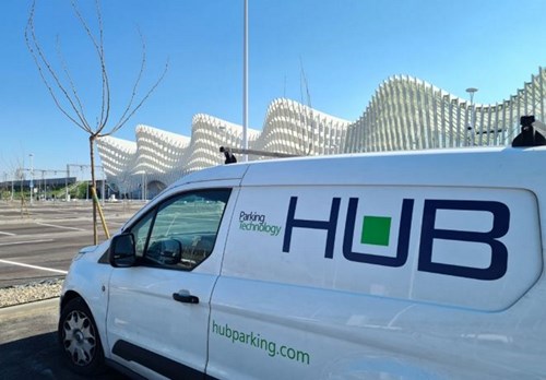 HUB Parking Technology has implemented a  comprehensive management system for Terminal One  Parking, near the Mediopadana AV high-speed train  station in Reggio Emilia, northern Italy