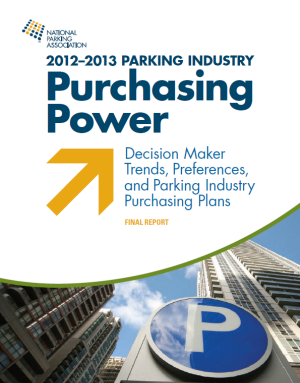 2012-2013 Parking Industry Purchasing Power Report (ebook)